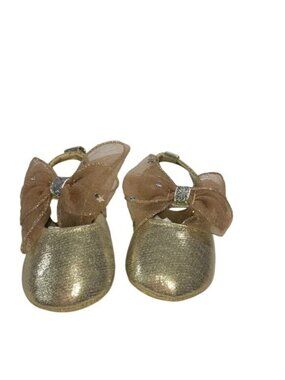 Pat Pat Baby Shoes Gold Size 3.5 NWT
